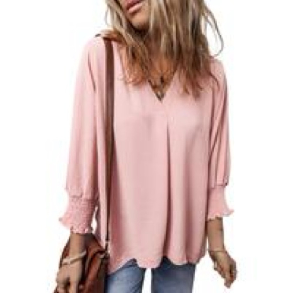 NWT Dokotoo 2XL V Neck Tunic Top